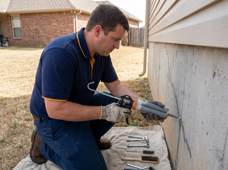Concrete Crack Repair and Injection in Norman, OK