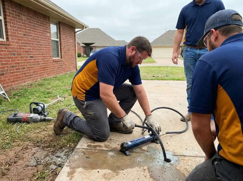 Mudjacking and Slab Leveling in Norman, OK